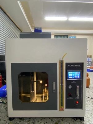 سعر جيد AC 220V اختبار قابلية الإشتعال الأفقي الرأسي لتقييم قابلية الإشتعال للمواد الانترنت