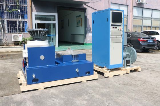 سعر جيد نظام اختبار الاهتزاز لتأهيل المختبر مع إزاحة 51 مم وسرعة 2.0 وحجم طاولة 800x800 مم الانترنت